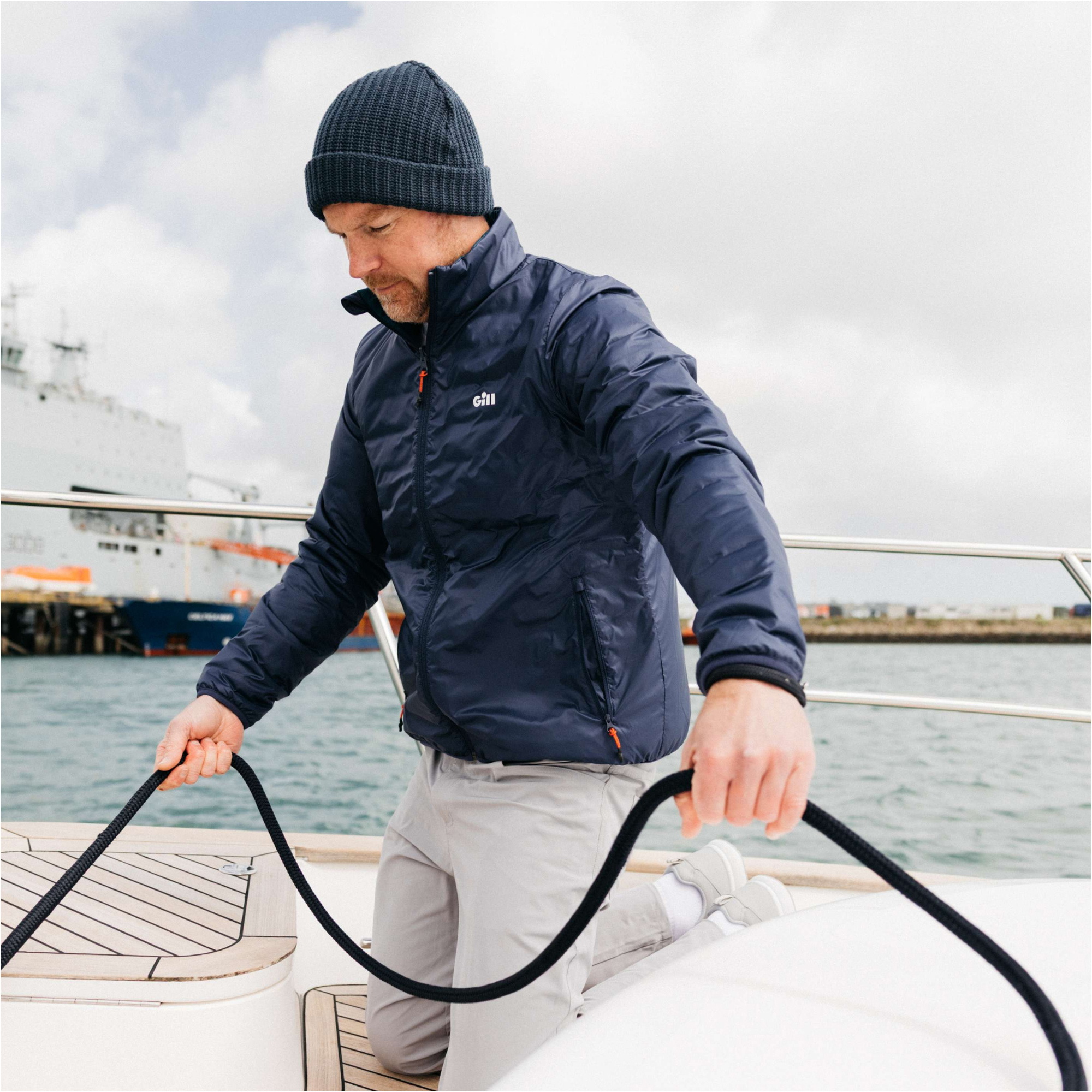 2026 Gill Mens Orion Jacket 1069 - Navy / Deepdive